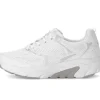 Lage sneaker wit