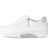 Lage sneaker wit