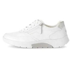 Lage sneaker wit