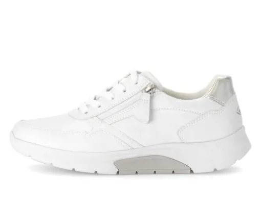 Lage sneaker wit