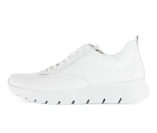 Lage sneaker wit