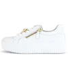 Lage sneaker wit