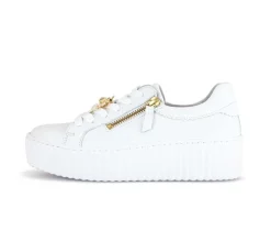 Lage sneaker wit