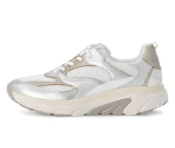 Lage sneaker wit