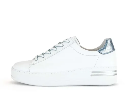 Lage sneaker wit