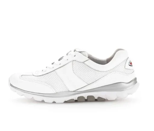 Lage sneaker wit