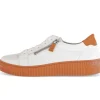 Lage sneaker wit