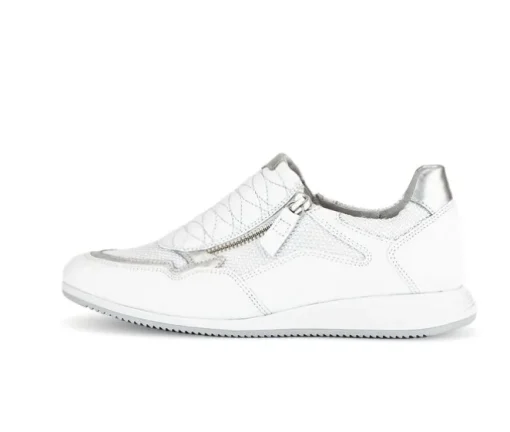 Lage sneaker wit