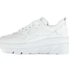 Lage sneaker wit