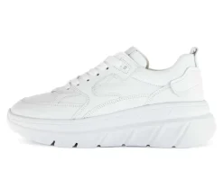 Lage sneaker wit