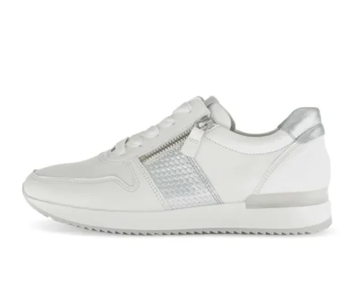 Lage sneaker wit