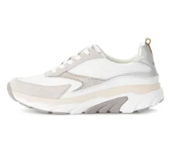 Lage sneaker wit