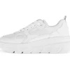 Lage sneaker wit