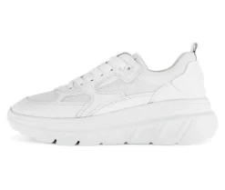 Lage sneaker wit