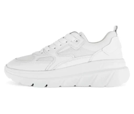 Lage sneaker wit