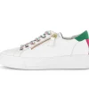 Lage sneaker wit