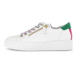 Lage sneaker wit