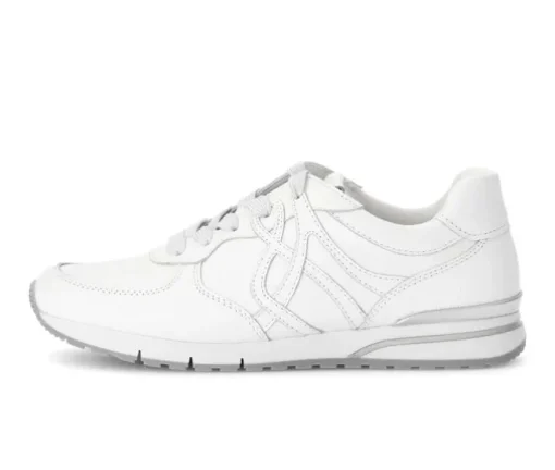 Lage sneaker wit