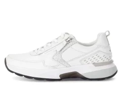 Lage sneaker wit
