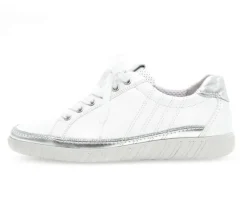 Lage sneaker wit