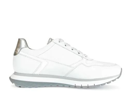 Lage sneaker wit