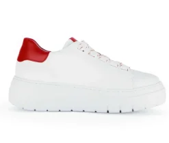 Lage sneaker wit