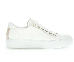 Lage sneaker wit