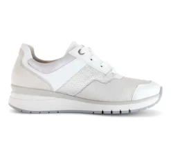 Lage sneaker wit