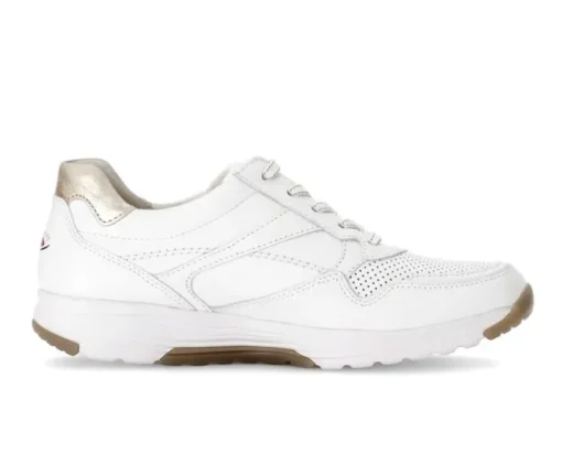 Lage sneaker wit