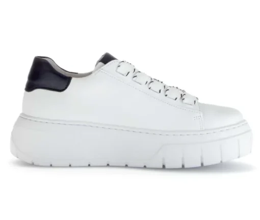 Lage sneaker wit