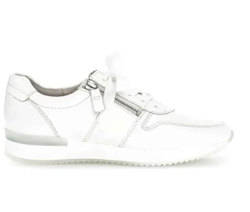 Lage sneaker wit
