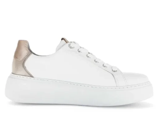 Lage sneaker wit