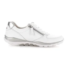Lage sneaker wit