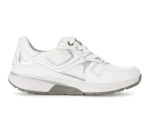 Lage sneaker wit