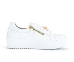 Lage sneaker wit