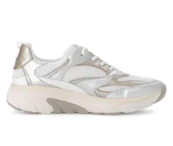Lage sneaker wit