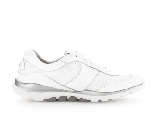 Lage sneaker wit