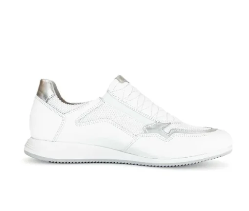 Lage sneaker wit