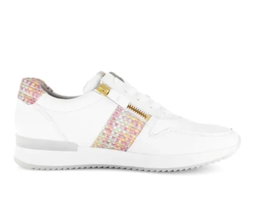 Lage sneaker wit