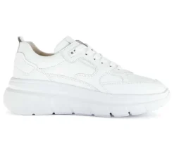 Lage sneaker wit
