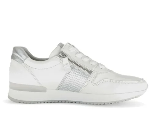 Lage sneaker wit