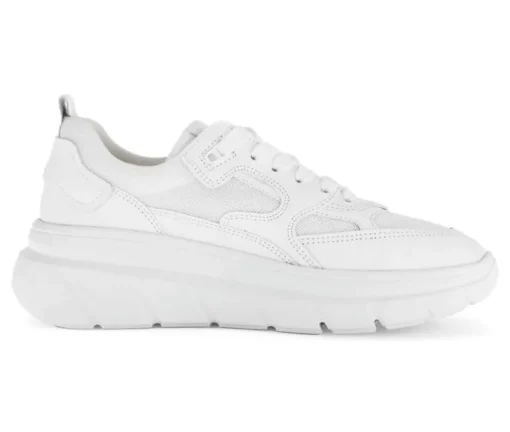 Lage sneaker wit