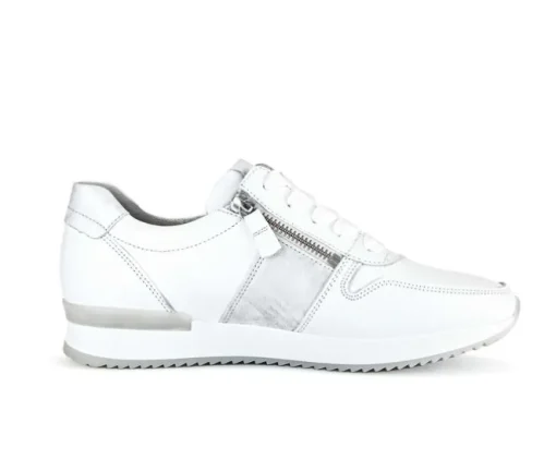 Lage sneaker wit
