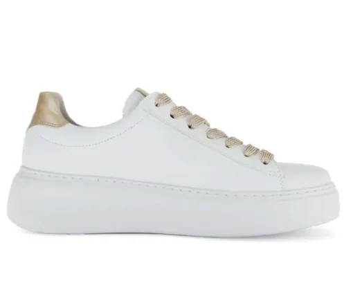 Lage sneaker wit