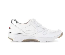 Lage sneaker wit