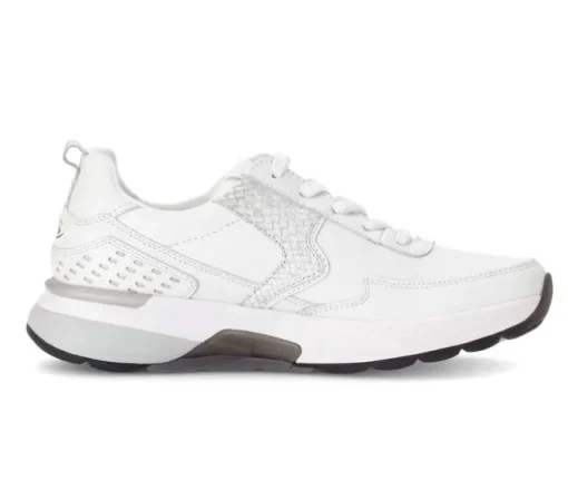 Lage sneaker wit