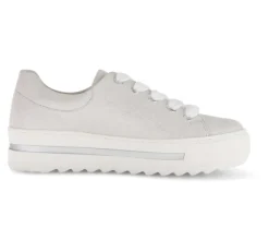 Lage sneaker wit