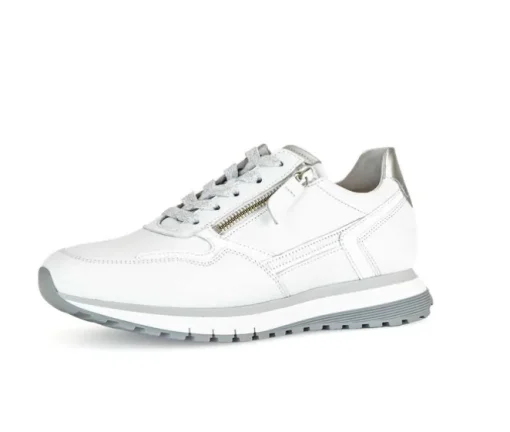 Lage sneaker wit