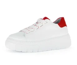 Lage sneaker wit