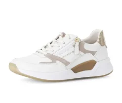 Lage sneaker wit